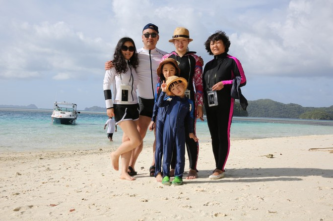 带着老人和孩子去上帝的水族馆！帕劳