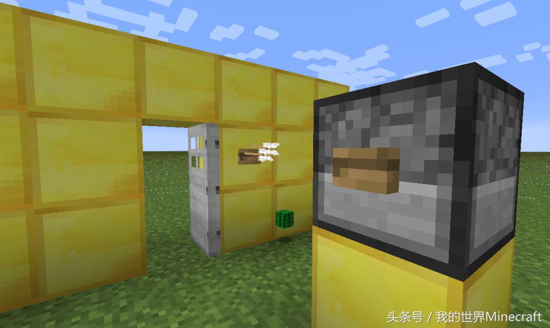 我的世界新手开门教程,我的世界怎么开门教程