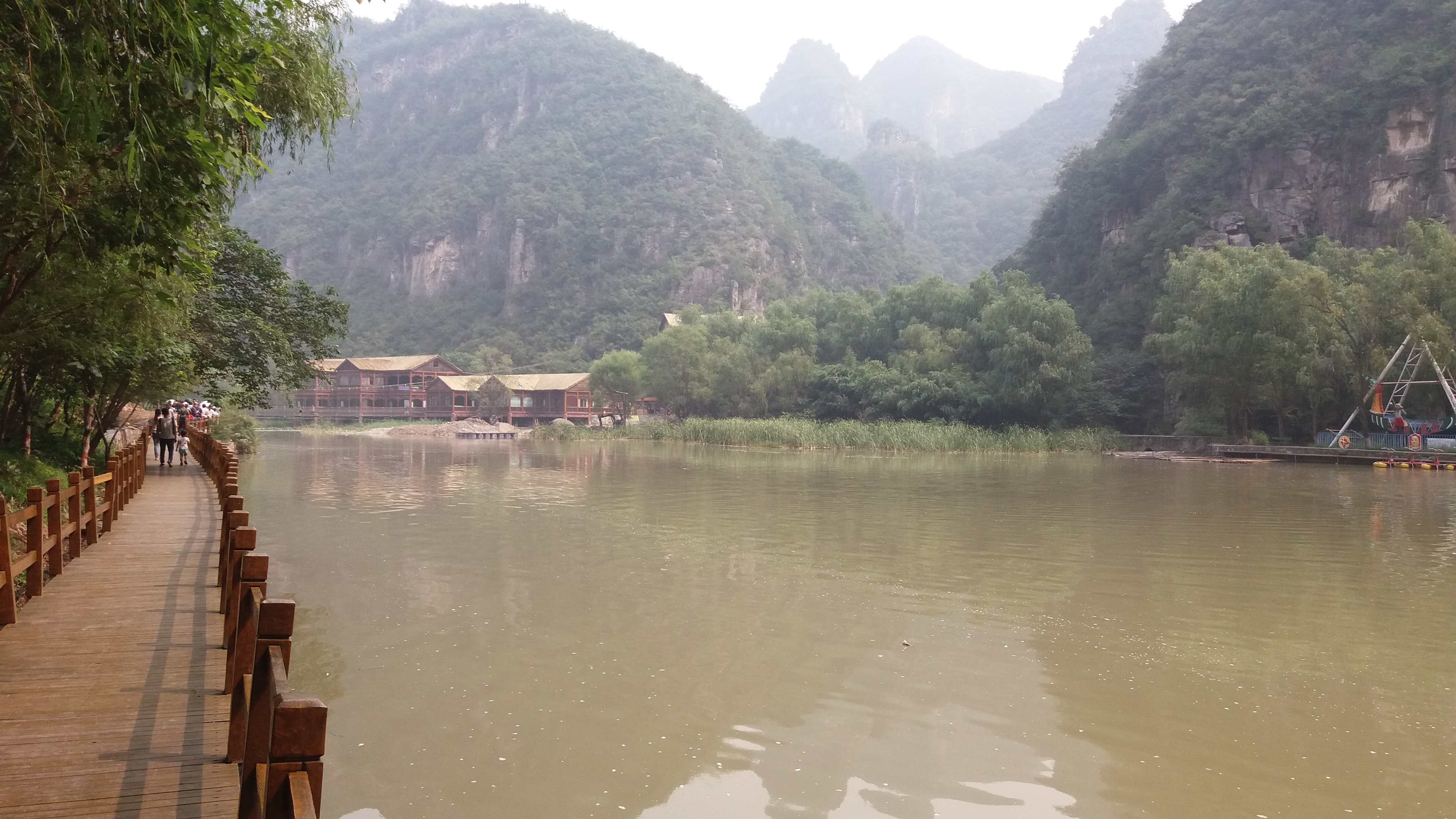 青山绿水船景区,焦作市博爱县青天河旅游景点