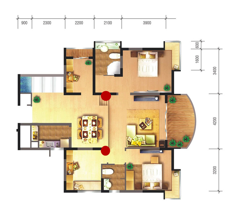 四个柱的路由器怎么摆放信号最强,无线路由器装修在什么位置好