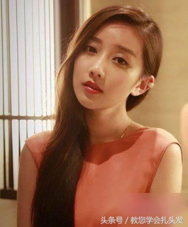 俏皮减龄中长发发型扎法,扎发发型简单又好看中长