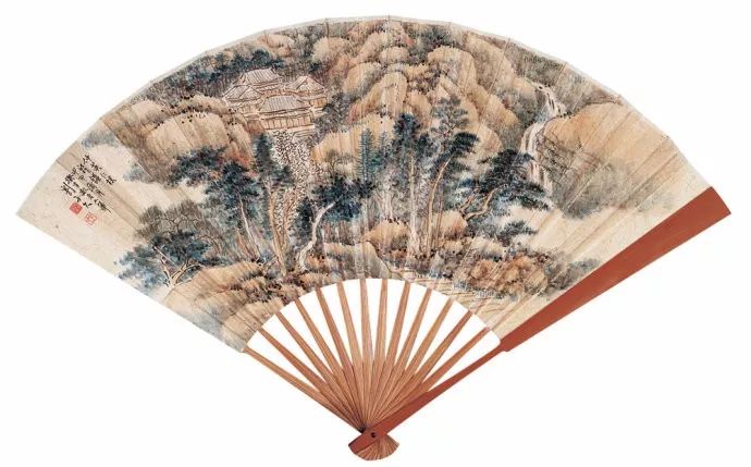 写意山水花鸟画精品欣赏,吴待秋山水画精品欣赏图文