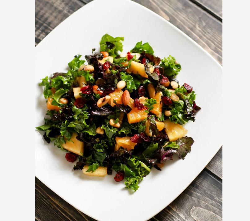 羽衣甘蓝沙拉,羽衣甘蓝沙拉做法