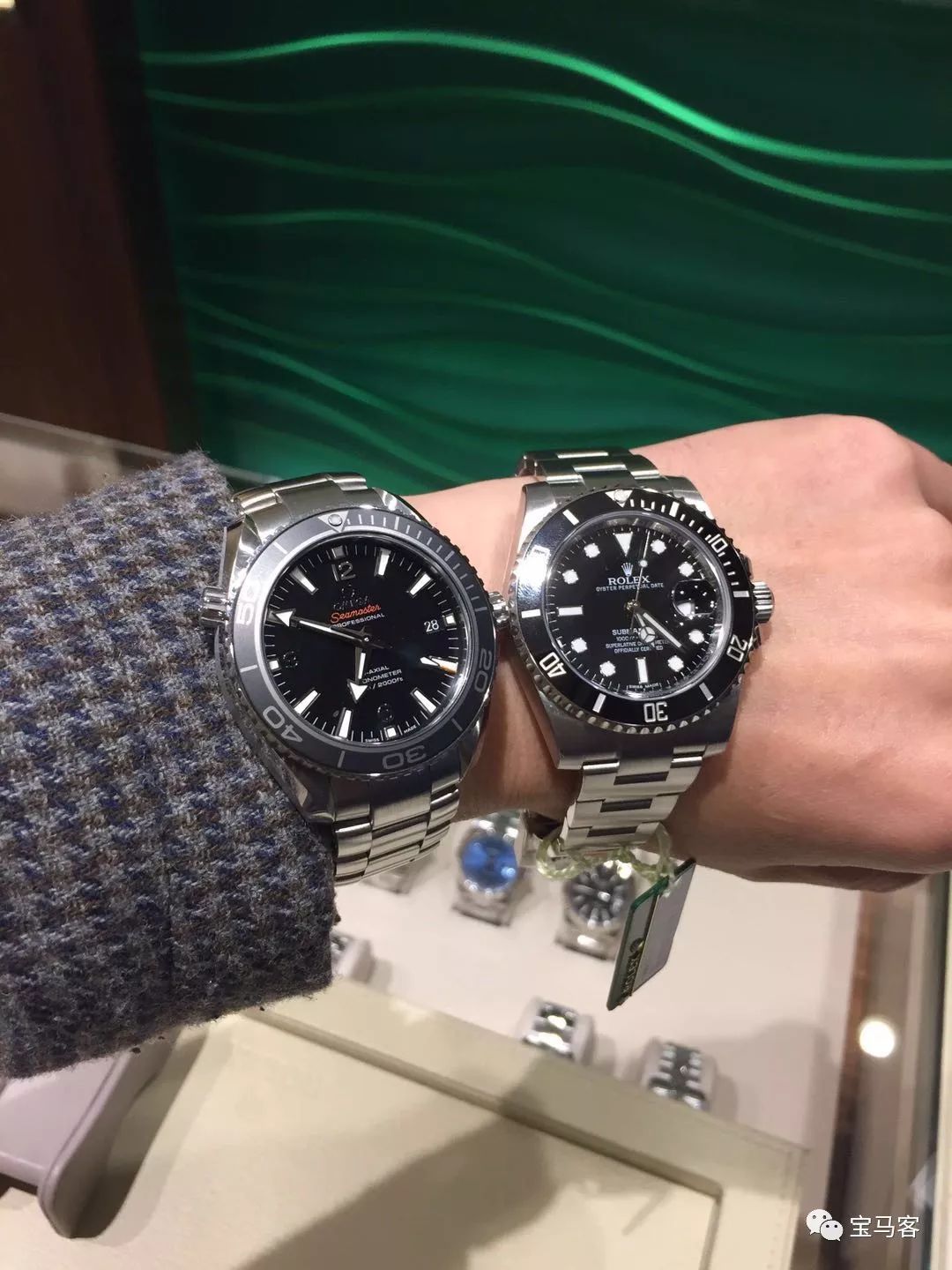 你以为开宝马的就只会戴劳力士吗？NONONO...