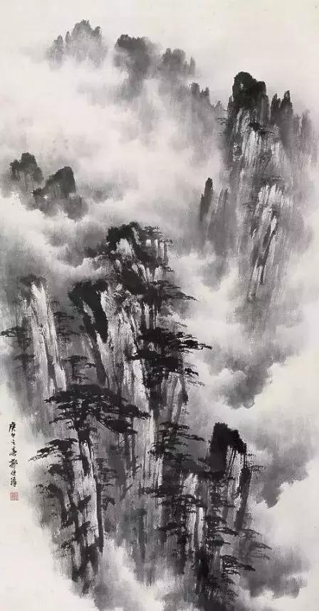 郭传璋山水高清,郭传璋山水画作品欣赏