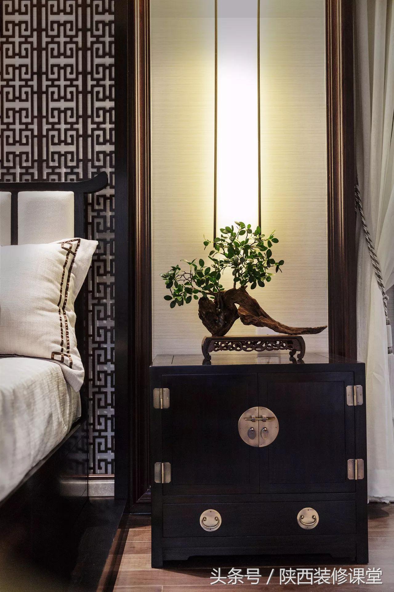 典雅新中式低调沉稳的禅意美学,高端住宅中式轻奢效果图