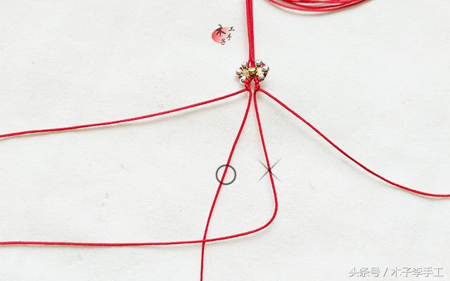 用细的红绳怎么做戒指,最近很火的手工蝴蝶结戒指