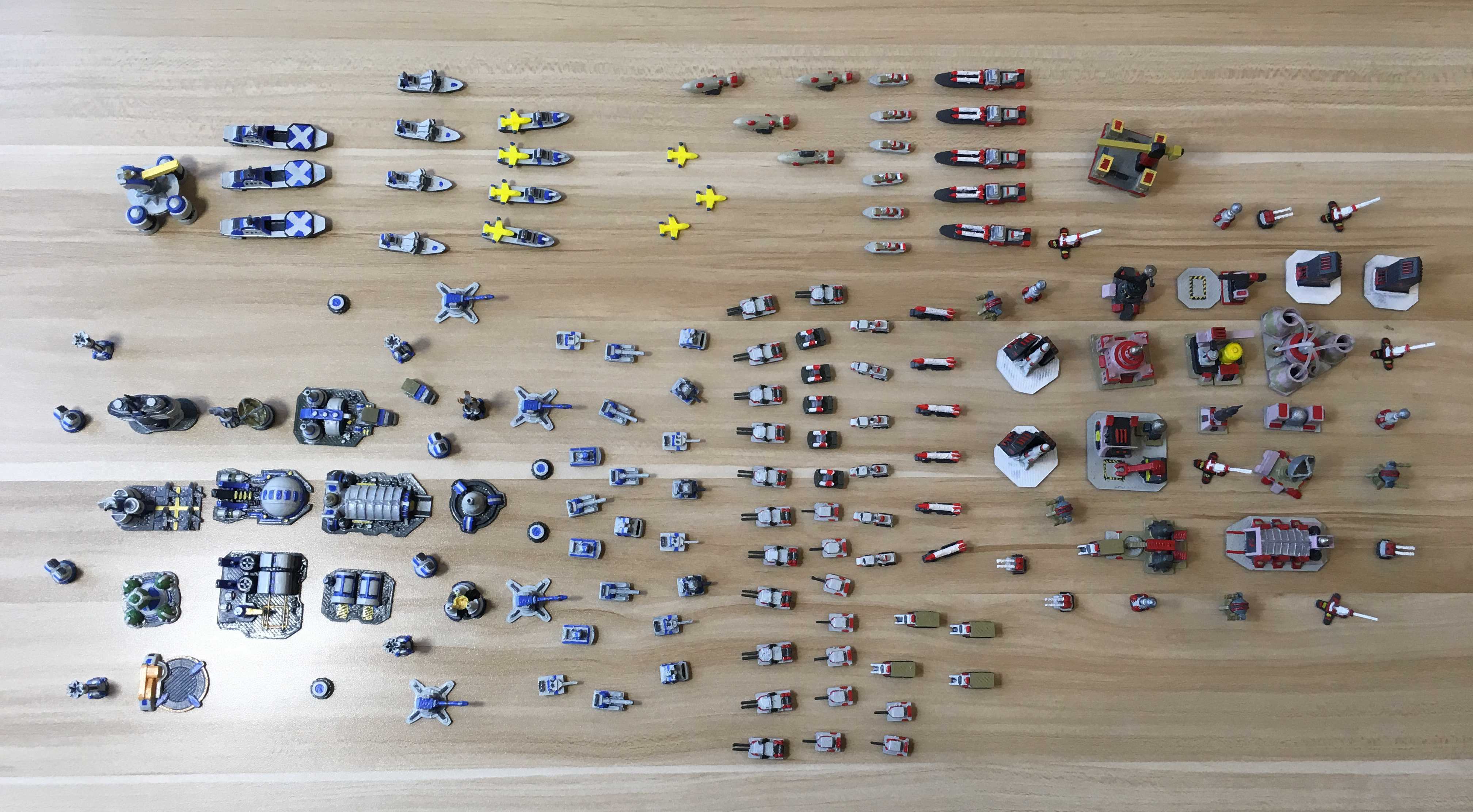 红色警戒各阵营的模型,红色警戒的高清建模