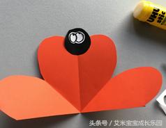 母亲节手工礼物立体贺卡,生日礼物手工贺卡简单立体爱心