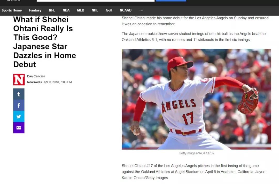 日本小将展现日本棒球漫画现实版,打破尘封88年的MLB纪录