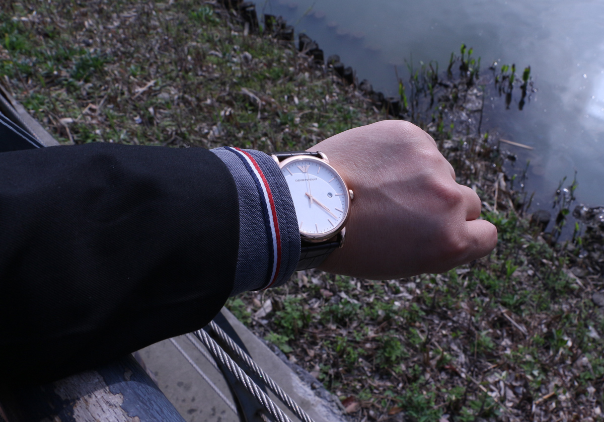 阿玛尼手表时尚男表,阿玛尼男士简约表