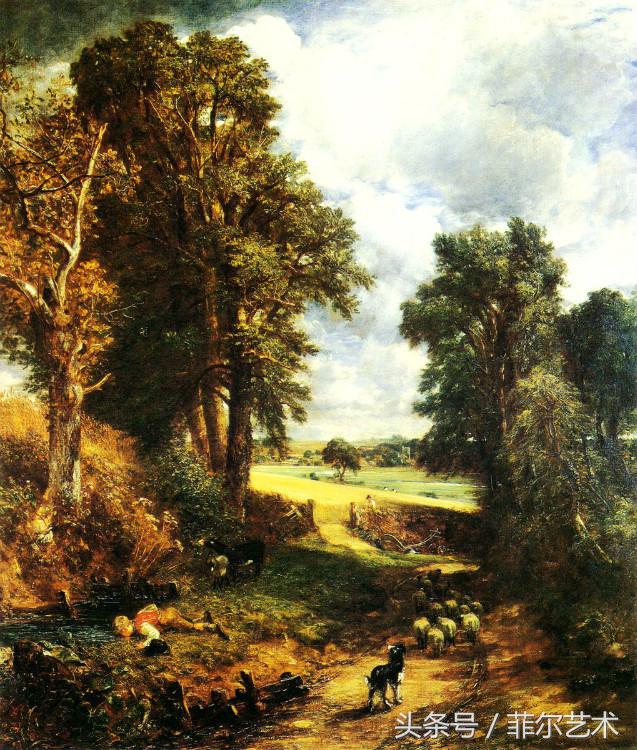 丹麦画家蒙森德风景油画作品欣赏,英国顶级写实风景油画作品