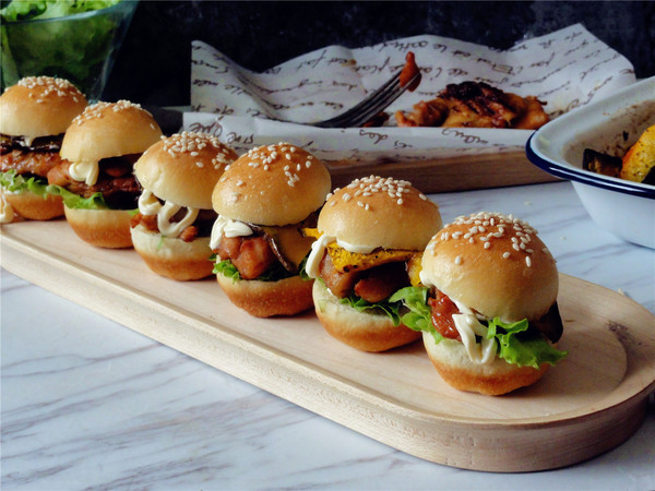 汉堡店做汉堡的方法,肯德基儿童套餐自己做汉堡