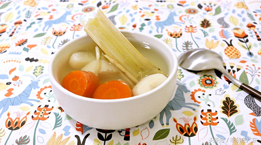 茅根鱼腥草甘蔗胡萝卜马蹄水功效,咳嗽发高烧可以喝甘蔗茅根马蹄水