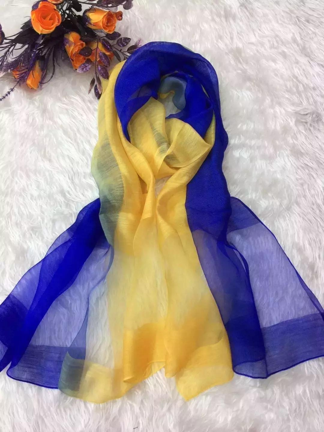 天丝刺绣丝巾,织围巾真丝