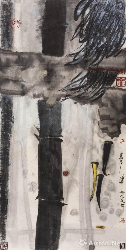 白鸟黑飞——岛子水墨展