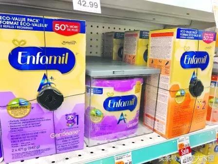 温哥华多家超市歧视华人，竟给奶粉“上锁”写中文提示！我想骂人