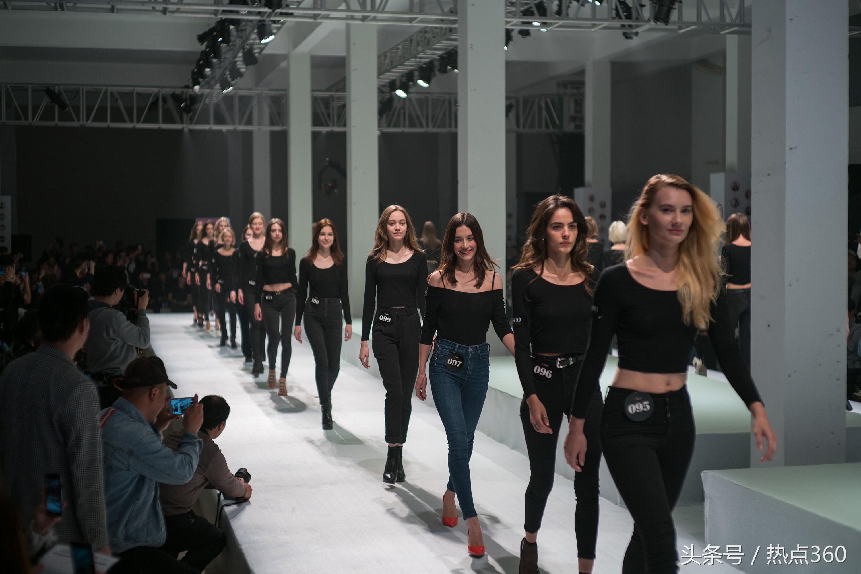 全黑走秀服饰,淘宝模特都有什么类型的服装