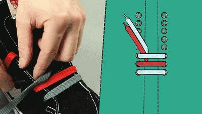 鞋带怎么穿不用系又好看,让鞋子颜值翻倍的5种鞋带系法