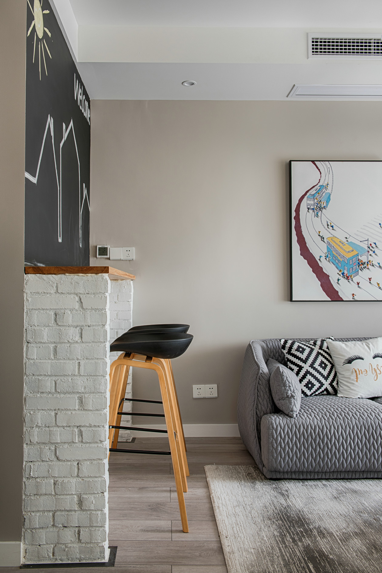 90后小两口婚房,90后夫妻北欧风格房子