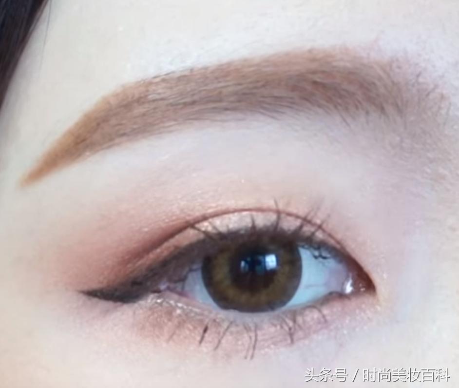 单眼皮肿眼泡清爽眼妆教程,初学者单眼皮小眼睛清爽眼妆