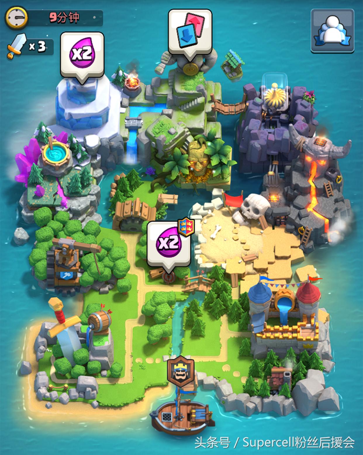 皇室战争部落战觉醒4套卡组,皇室战争部落随机卡牌上线时间