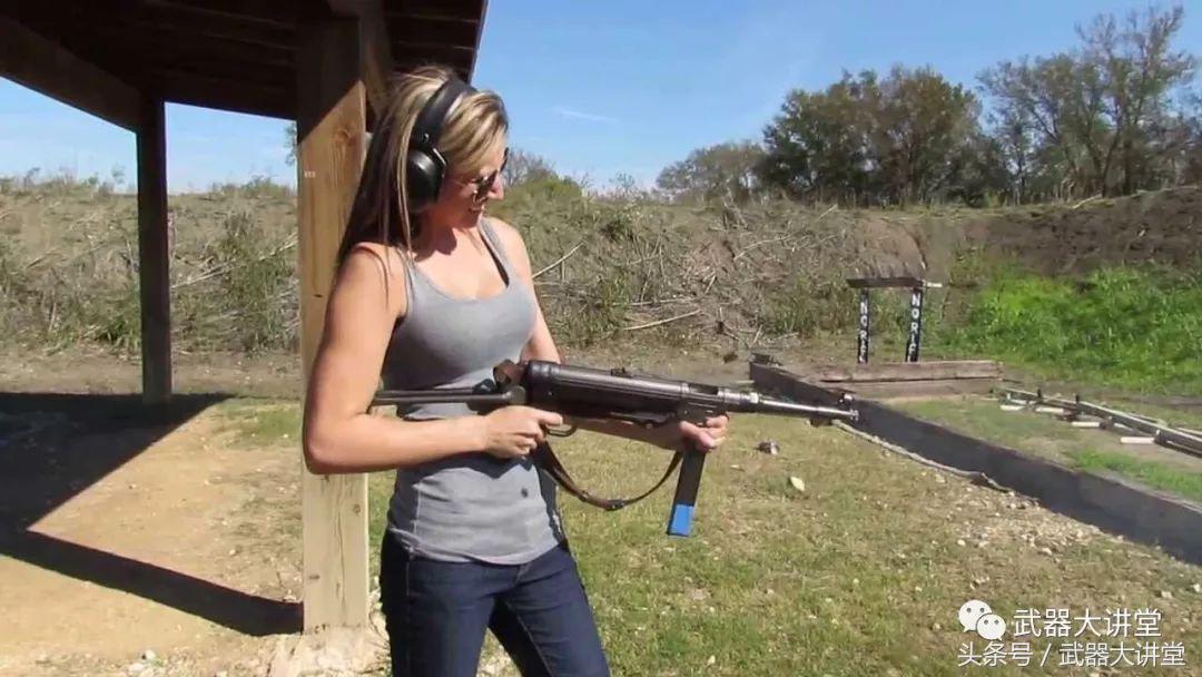 二战德国mp40冲锋枪,二战微型折叠式冲锋枪