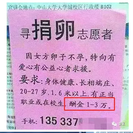 那些为了钱卖自己卵子的女生后来都怎样了？