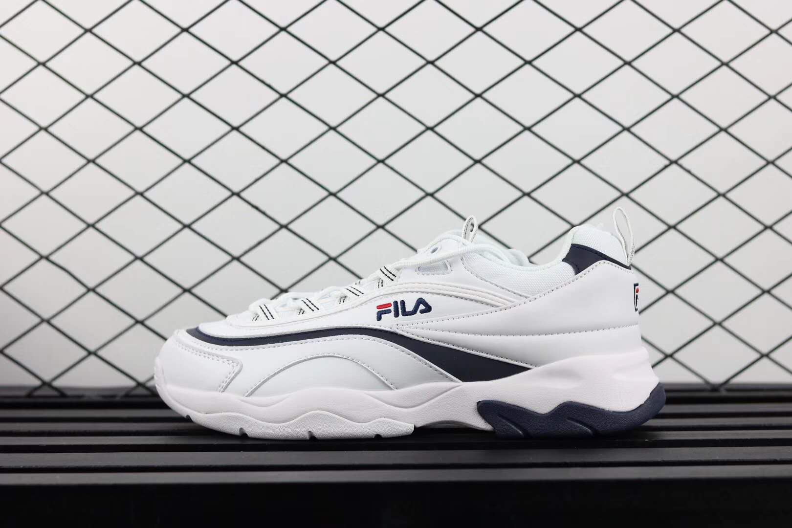 fila斐乐2023新款老爹鞋,fila联名款ray老爹