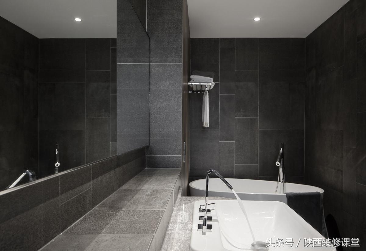 装修风格黑白灰两室两厅,黑白灰现代高级装修全屋搭配