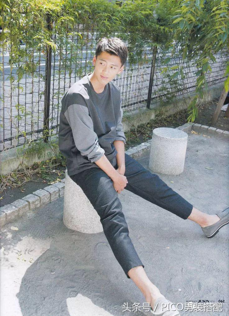 男生穿搭春休闲潮流风,告别油腻干练清爽男穿搭