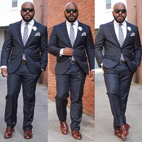 胖男人穿出来商务范,胖男人穿衣服提升气质