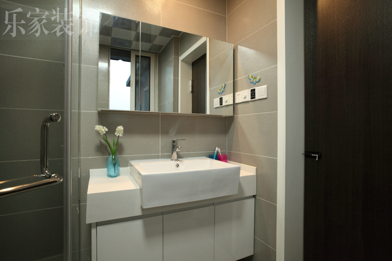 长沙别墅极简风格装修实景案例,长沙颐德公馆装修效果图