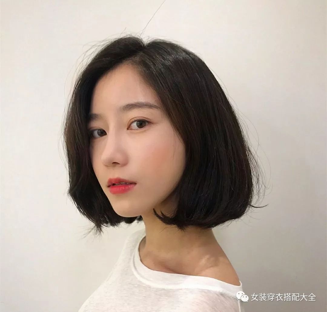 圆脸女生剪短发好看么,圆脸女生好打理的短发发型