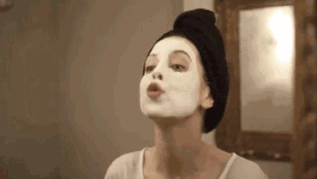 林允同款面膜使用视频,林允我家那闺女用的面膜