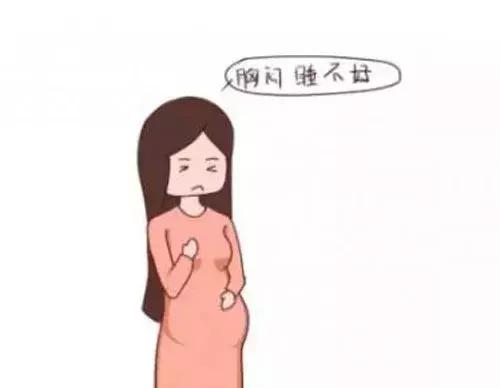 睡姿不对导致心口痛呼吸困难,孕晚期睡觉感觉呼吸困难睡姿