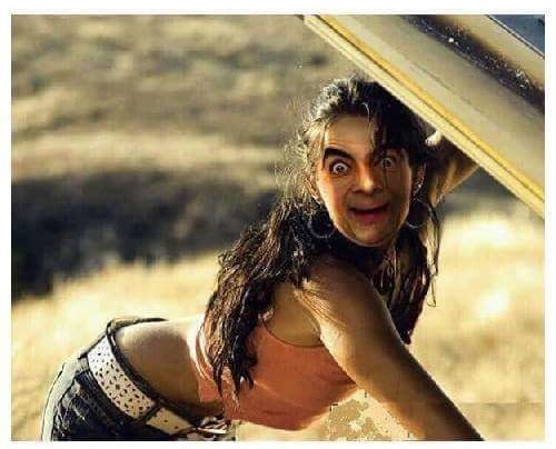 PS大神疯玩豆豆先生万用表情,变身各种知名角色笑果十足