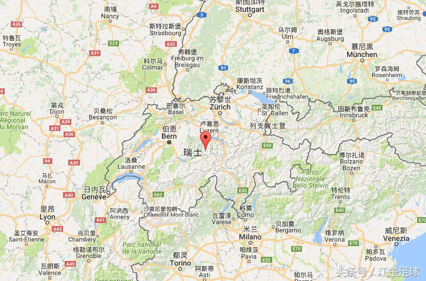 足球地理知识点,瑞士和德国足球