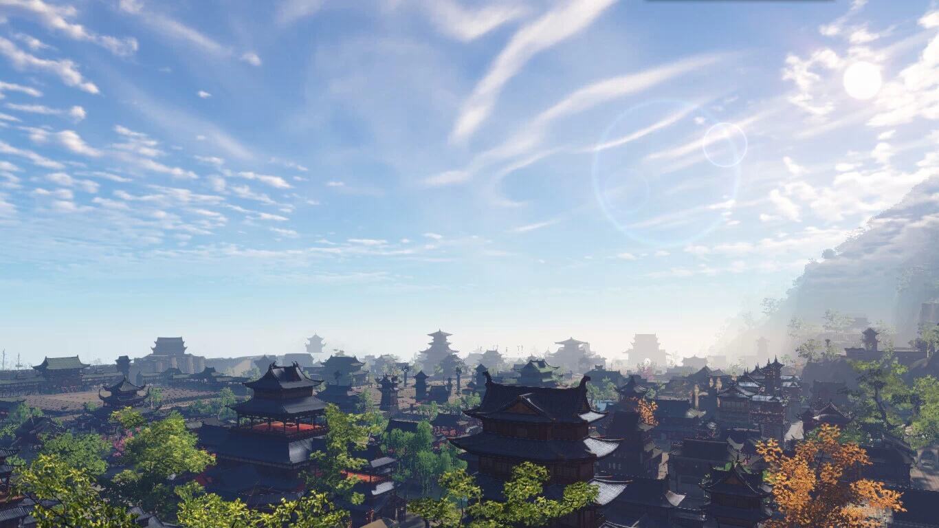 天刀各地美图汇总~门派出生地中国地图《天涯明月刀》唯美风景