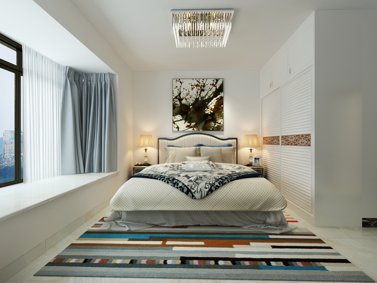 装修案例大全简单干净90平,装修案例217平米现代简约装修风格