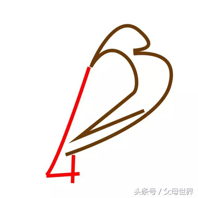 数字简笔画小动物熊猫,简笔画可爱小图案动物可打印