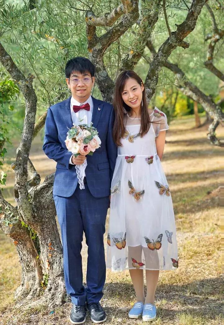 婚纱照个人写真艺术照素人,南法复古感婚纱照
