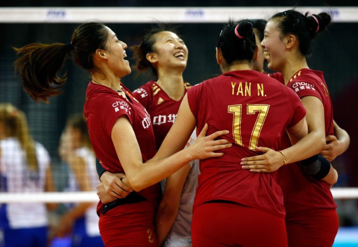 世界女排联赛中国女排状况,世界女排中国女排最新消息