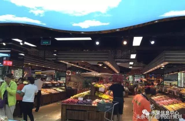 水果店水果陈列摆放销售技巧,20方长方形水果店铺陈列设计