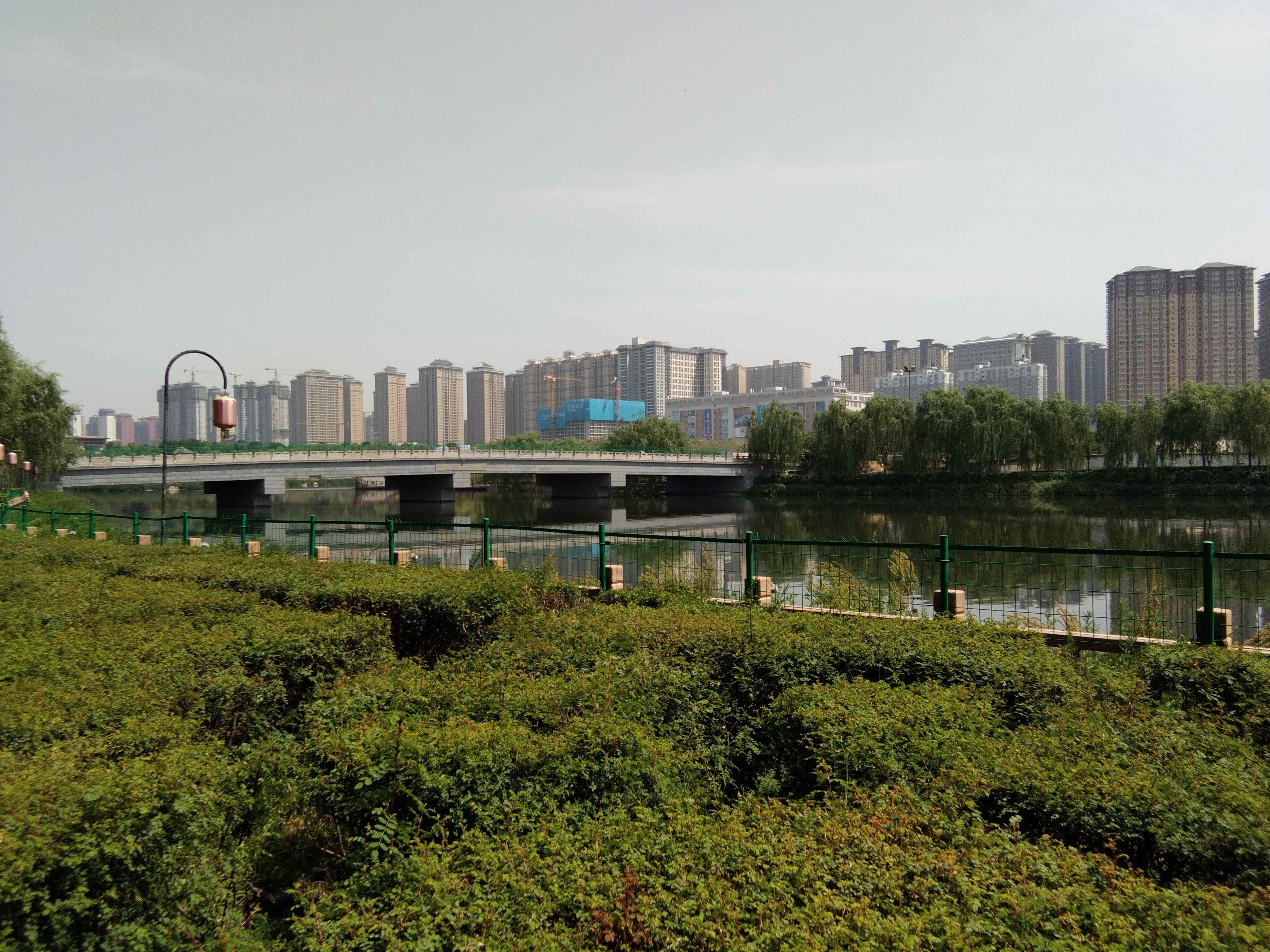 脚踏汉城湖公园全程!感受汉武辉煌!