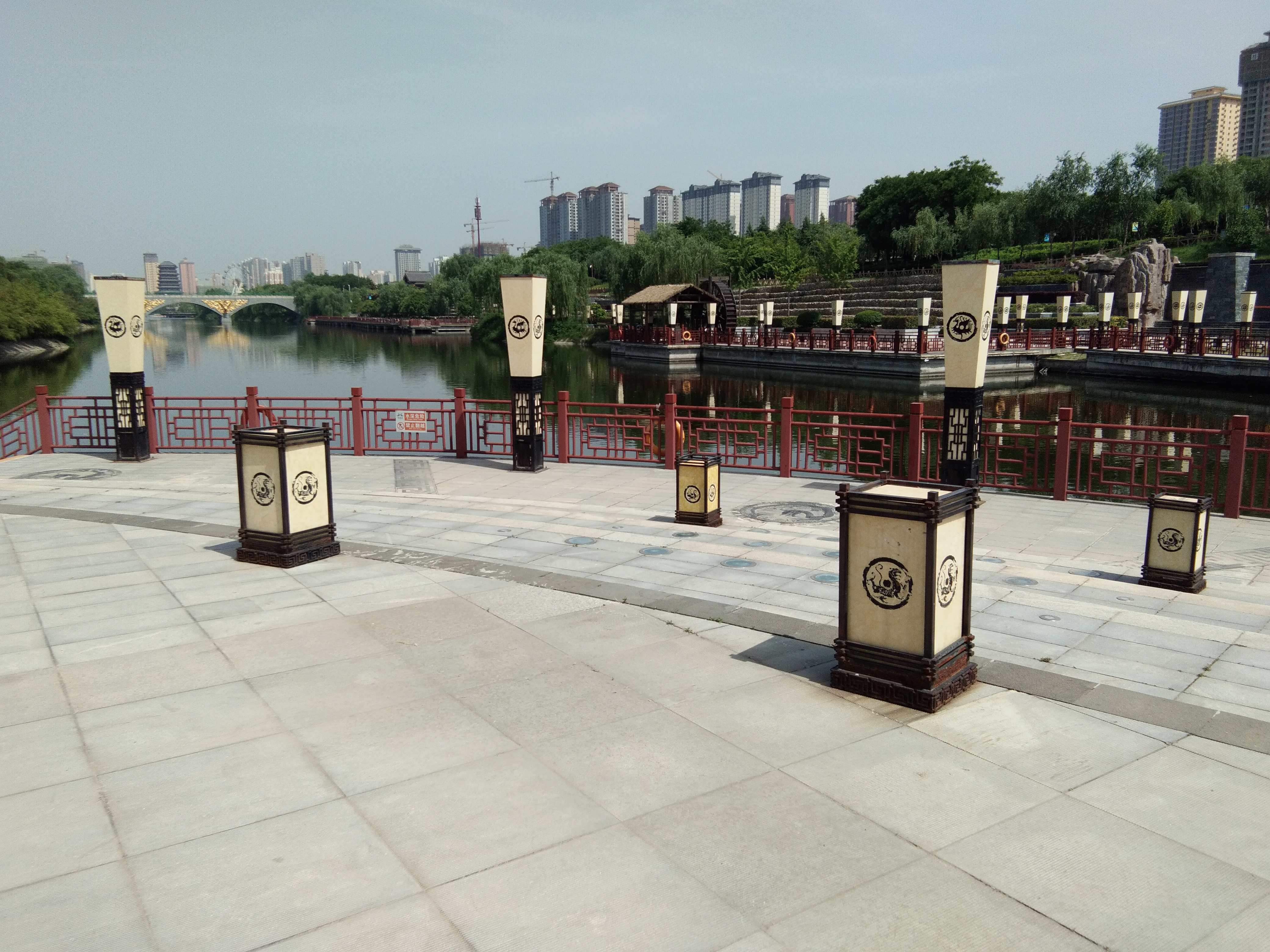 脚踏汉城湖公园全程!感受汉武辉煌!