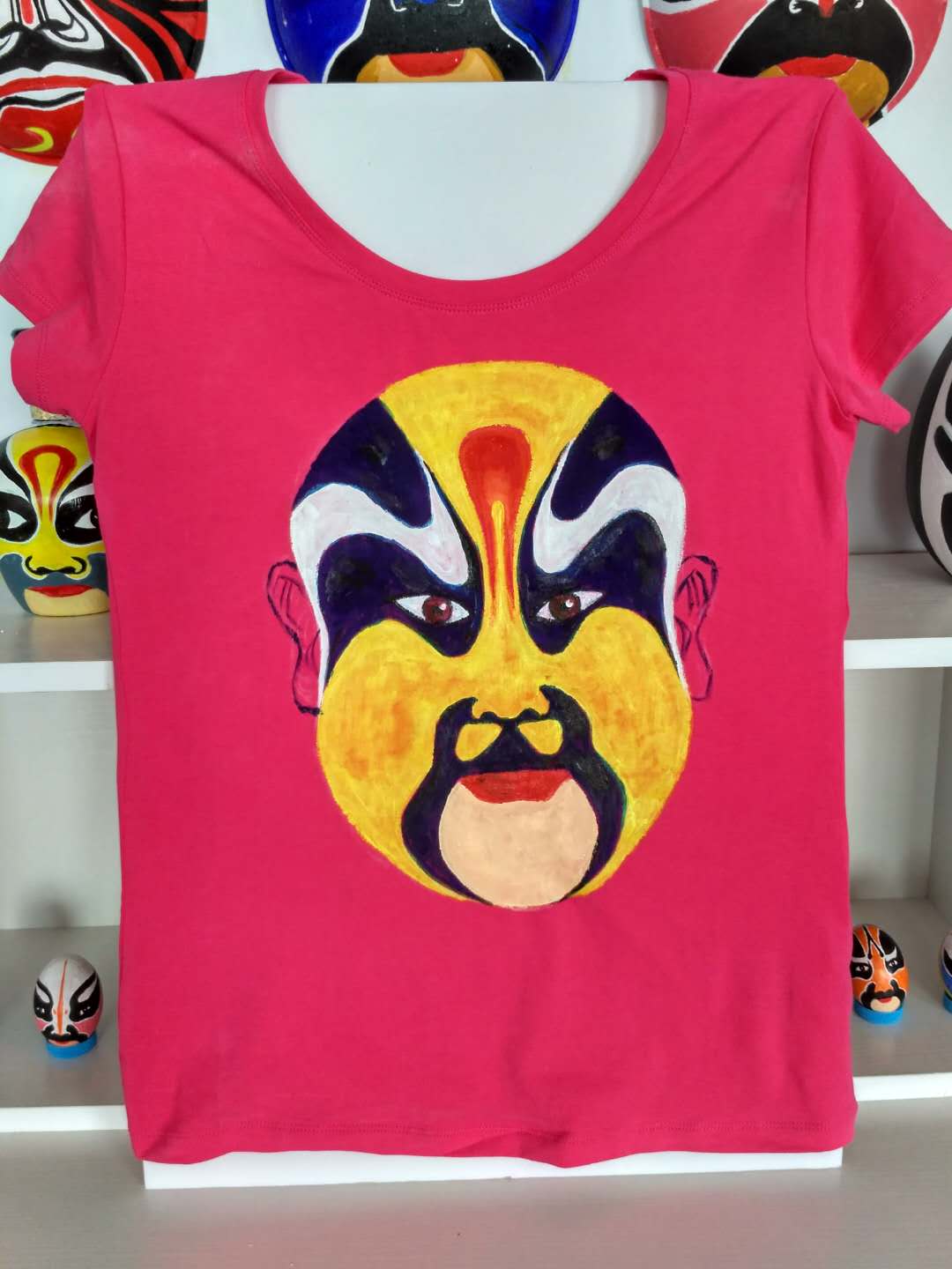 各具特色的文化衫,国粹绽放