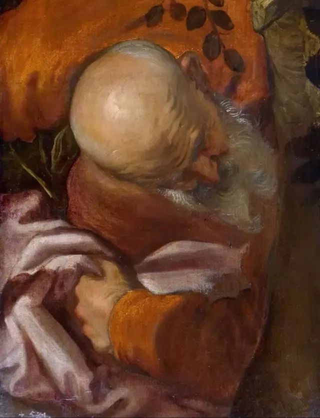 美女出浴，遭两个秃顶老头偷看！