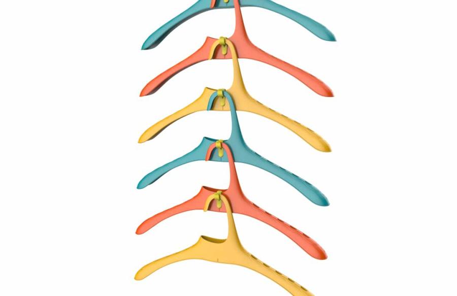 衣柜内伸缩挂衣架神器,衣柜里竖式挂衣架