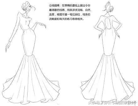 时装画手绘技法专业教程图书,手绘服装100种画法